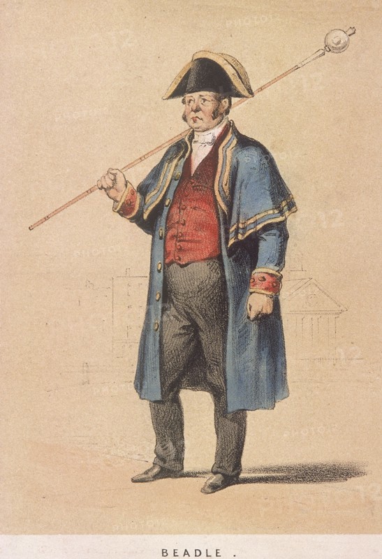 A Beadle, 1855. Artist: Day & Son