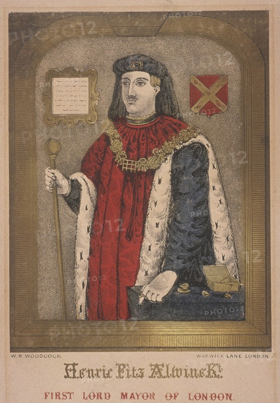 Henry Fitzailwin, c1850. Artist: WR Woodcock