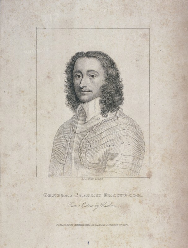 General Charles Fleetwood, (c1800). Creator: R Cooper.