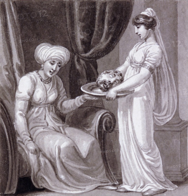 'Salome with the Head of John the Baptist', c1810-c1844. Artist: Henry Corbould