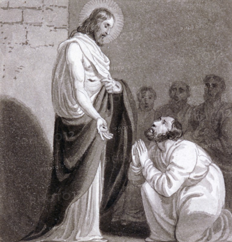Christ and St Thomas', c1810-c1844. Artist: Henry Corbould
