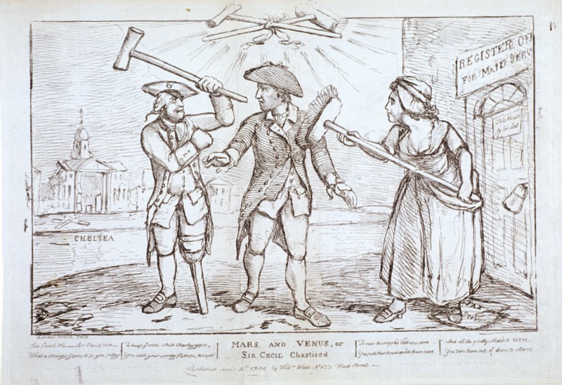 'Mars and Venus...', Chelsea, Kensington, London, 1784. Artist: Samuel Collings