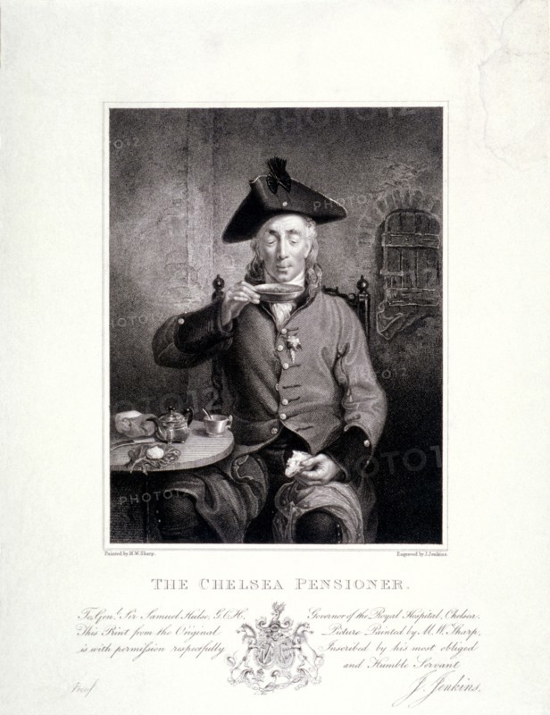 Chelsea Pensioner, 1826. Artist: J Jenkins
