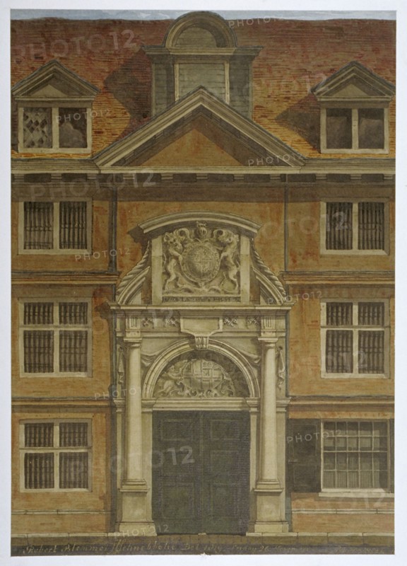 Blackwell Hall, City of London, 1819. Artist: Robert Blemmell Schnebbelie
