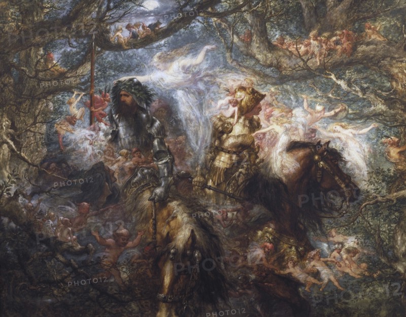 The Enchanted Forest', 1886. Artist: Sir John Gilbert