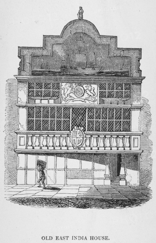 East India House, Leadenhall Street, City of London, 1700. Artist: Anon
