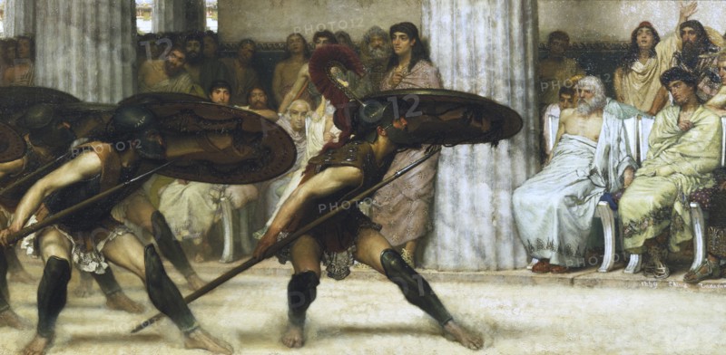 The Pyrrhic Dance', 1869. Artist: Sir Lawrence Alma-Tadema