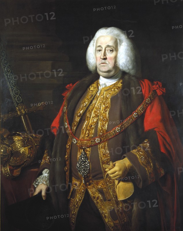 'Sir Robert Kite, Lord Mayor 1766', c 1766. Artist: Nathaniel Dance-Holland