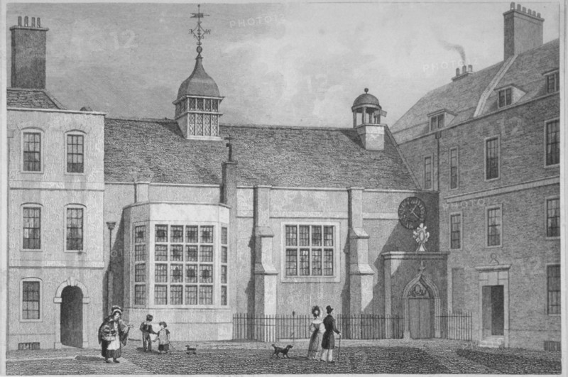 Staple Inn, City of London, 1800. Artist: WH Bond