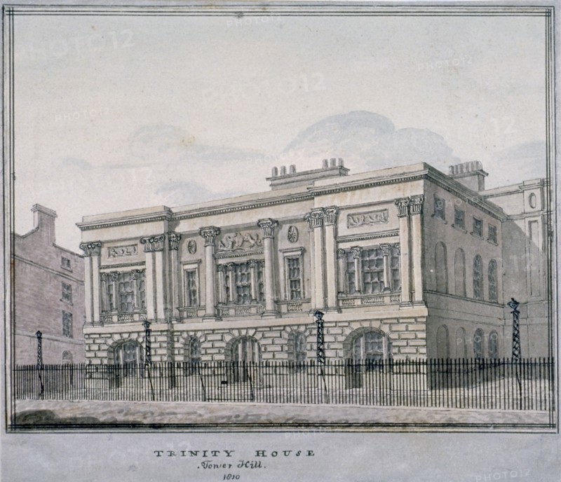Trinity House, Trinity Square, City of London, 1810. Artist: Anon