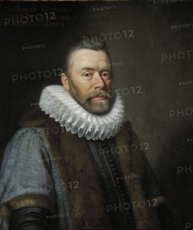 Sir Clement Edmondes', 17th century. Artist: Daniel Mytens