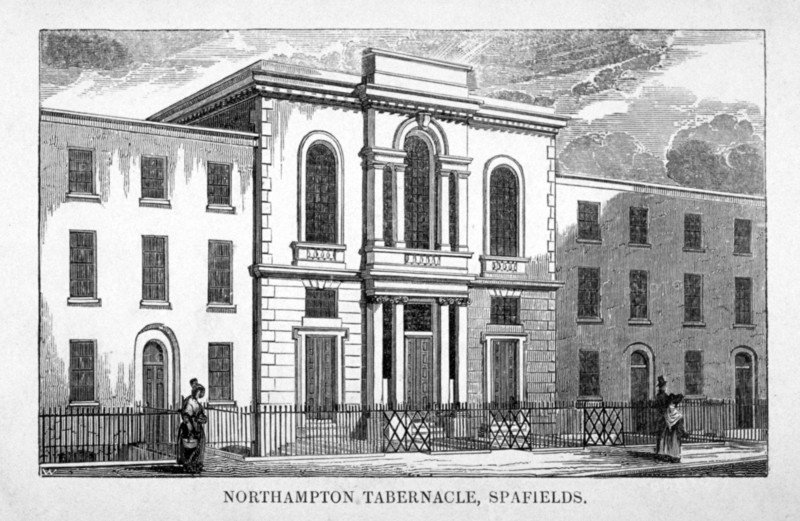 Northampton Tabernacle, Spa Fields, Finsbury, London, c1830. Artist: Anon