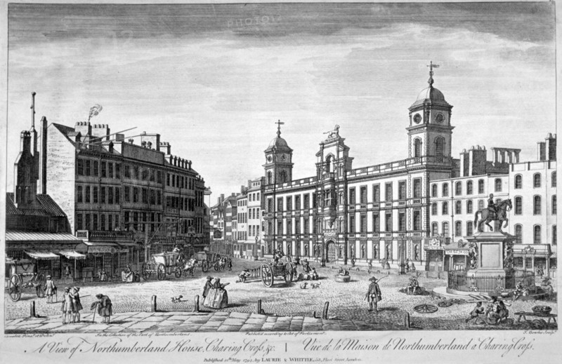 View of Northumberland House, Charing Cross, Westminster, London, 1794. Artist: John Bowles