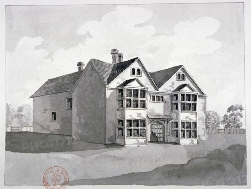 View of the Manor House at Little Ilford, Newham, London, c1786. Artist: Anon