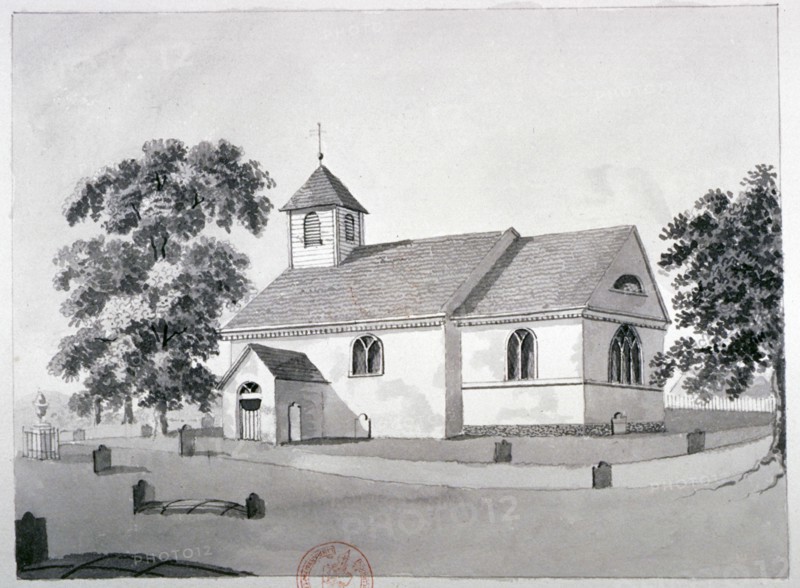 Church of St Mary the Virgin, Little Ilford, Newham, London, 1798. Artist: Anon