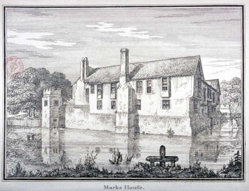 Marks Hall, Romford, Essex, c1790. Artist: Anon