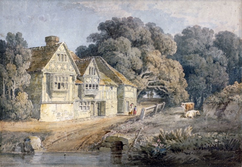 The Ost House at Hastings, Sussex', 19th century. Artist: James Duffield Harding