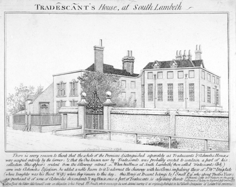 Tradescant's House, South Lambeth, London, 1798. Artist: J Caulfield