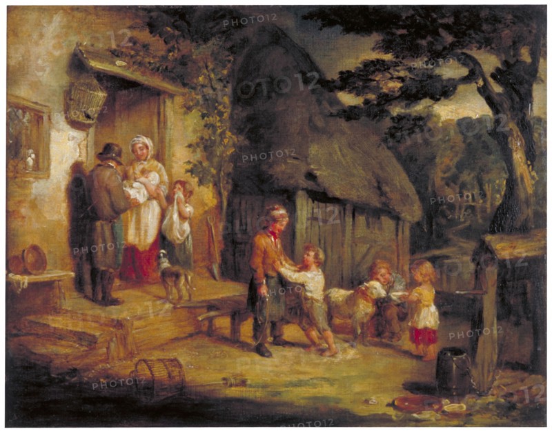 'The Pet Lamb', c1813. Artist: William Collins