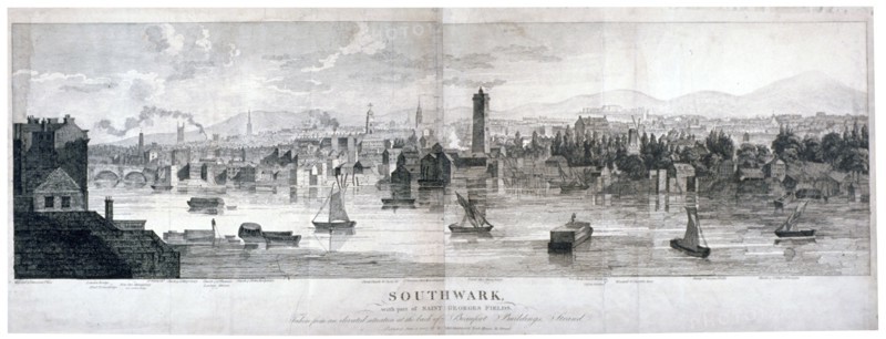 Southwark, London, 1807. Artist: Anon