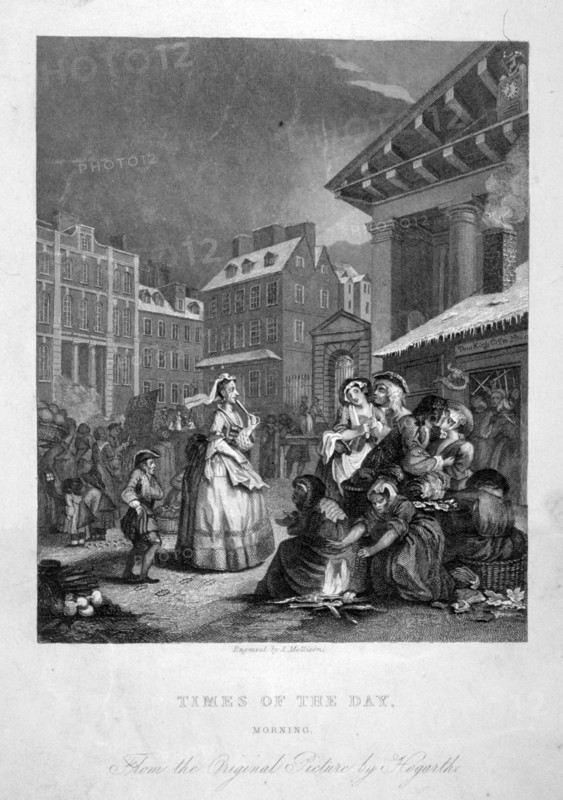 'Morning', 1738. Artist: J Mollison