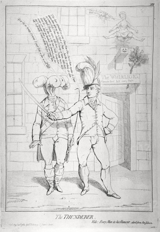 'The Thunderer', 1782. Artist: Anon
