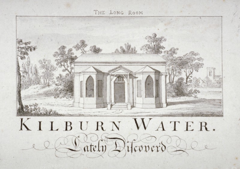 Kilburn Wells, Hampstead, London, c1820. Artist: Anon