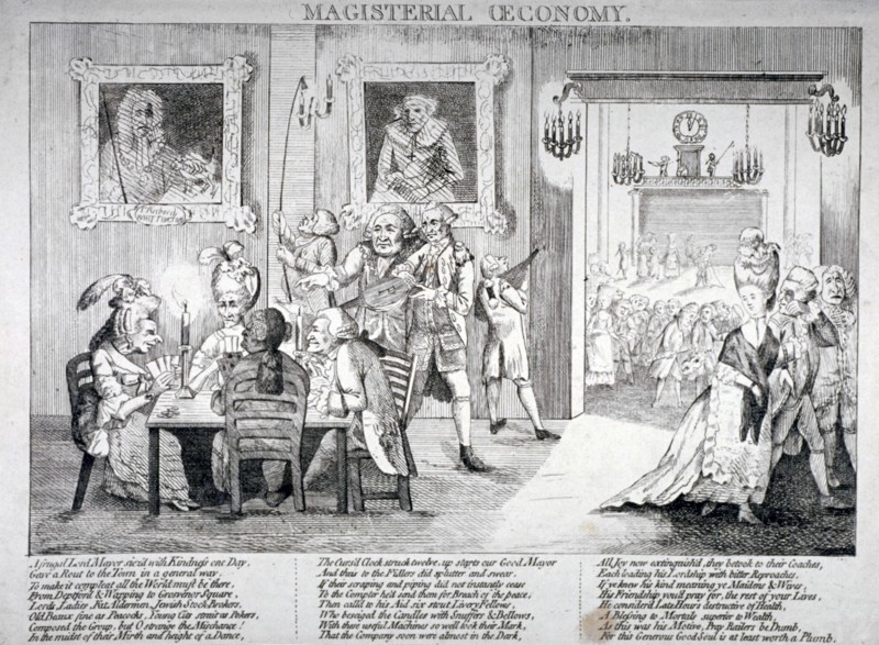 'Magisterial oeconomy ...', 1779. Artist: John Nixon