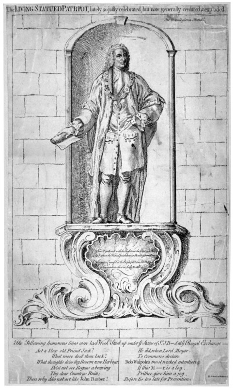 Satire relating to Sir John Barnard, 1755. Artist: Anon
