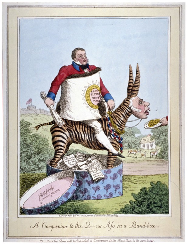 A companion to the Q-ns ass..., 1821. Artist: Anon