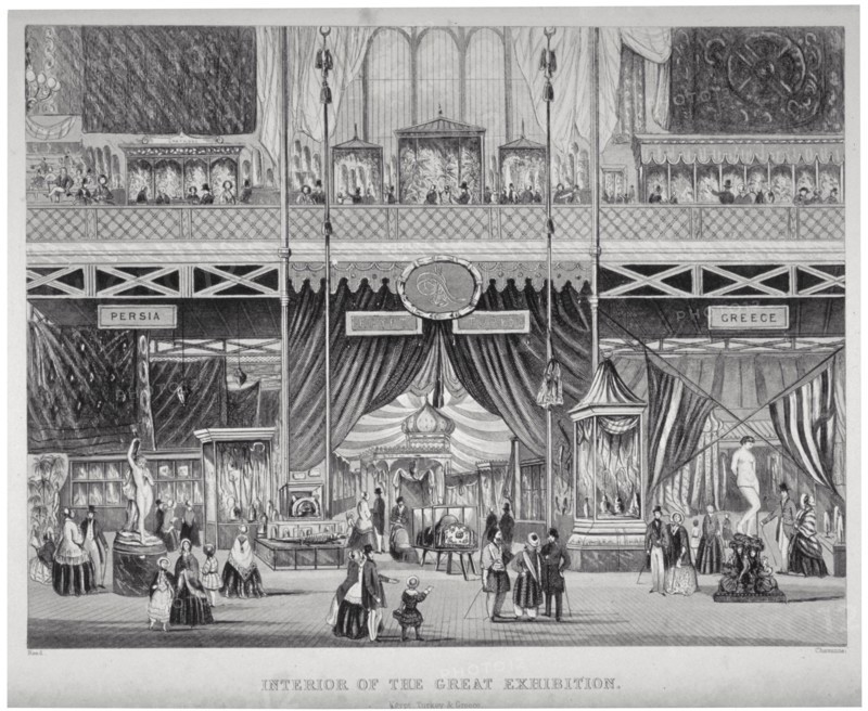 The Great Exhibition, Hyde Park, Westminster, London, 1851. Artist: Jean-Marie Chavanne