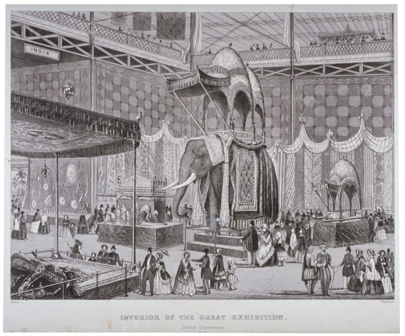 The Great Exhibition, Hyde Park, Westminster, London, 1851. Artist: Jean-Marie Chavanne
