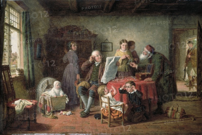 'Try this pair', 1864. Artist: Frederick Daniel Hardy