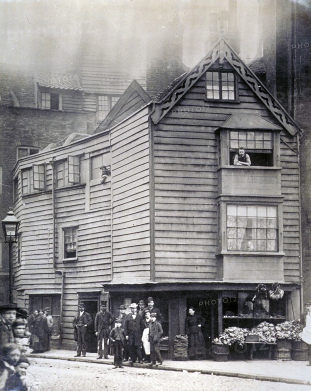 Bartholomew Close, City of London, c1870. Artist: Anon