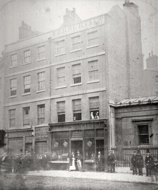Bishopsgate, City of London, 1862. Artist: Anon
