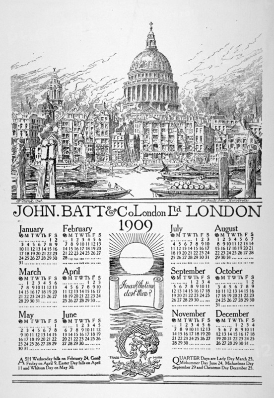 St Paul's Cathedral, City of London, 1908. Artist: William Monk