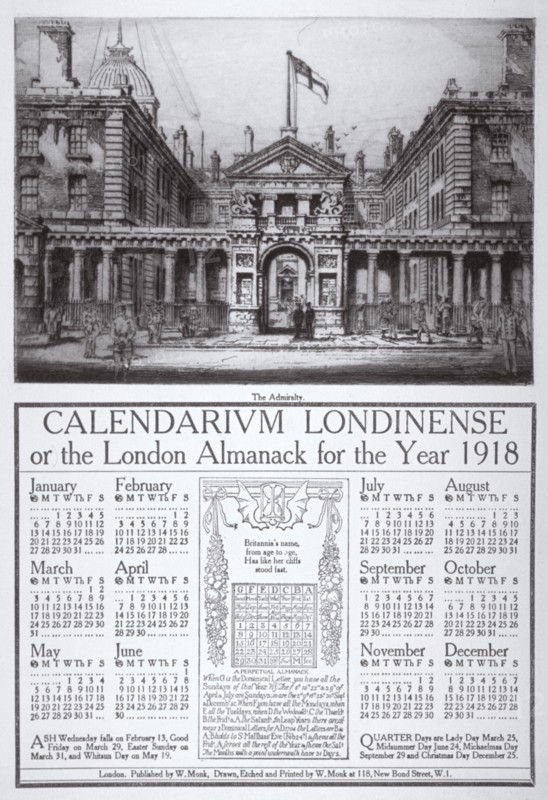 Admiralty, Westminster, London, 1917. Artist: William Monk