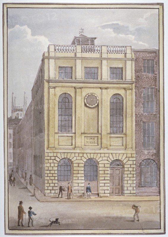 Southwark Town Hall, London, c1845. Artist: Anon