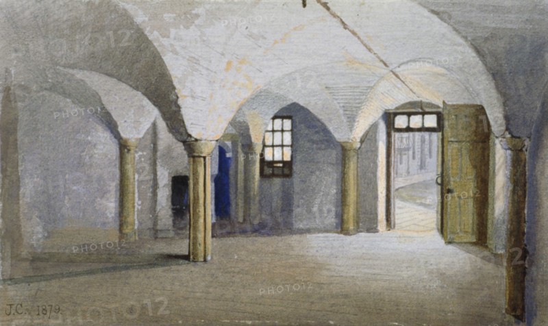 Interior view of Queen's Bench Prison, Borough High Street, Southwark, London, 1879. Artist: John Crowther