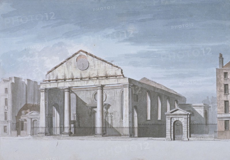 Church of St Paul, Covent Garden, Westminster, London, 1795. Artist: Anon