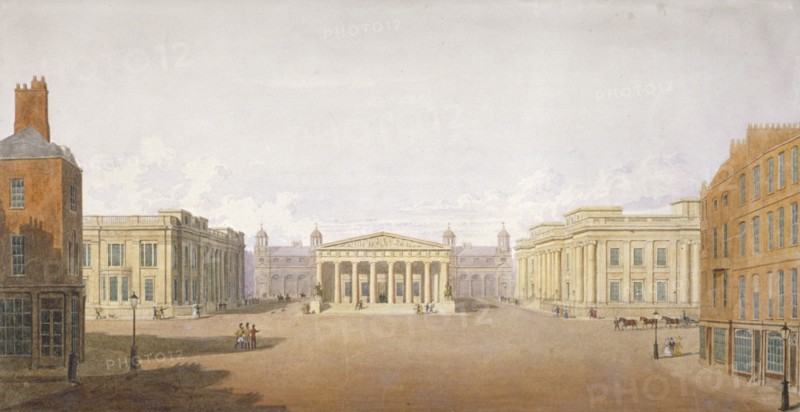 Trafalgar Square, Westminster, London, 1828. Artist: John Nash