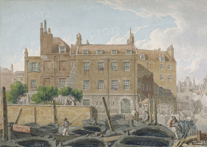 The Treasury, Whitehall, Westminster, London, 1818. Artist: Robert Blemmell Schnebbelie
