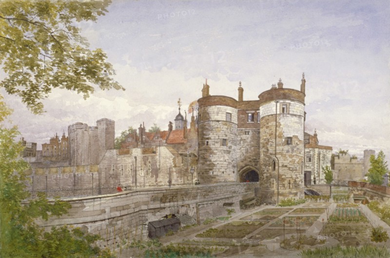 Tower of London, Stepney, London, 1883. Artist: John Crowther