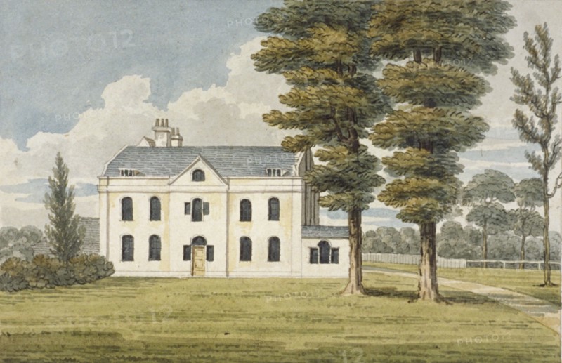 Fordhook House, Ealing, London, c1800. Artist: Anon