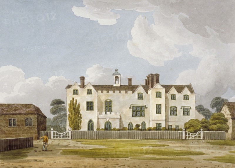 Hillingdon Rectory, Royal Lane, Hillingdon, Middlesex, c1805. Artist: Anon