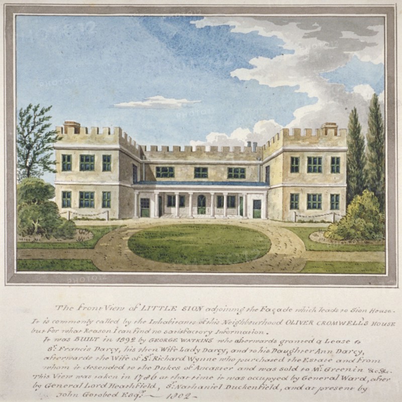 Little Syon, Isleworth, Middlesex, London, 1802. Artist: Anon
