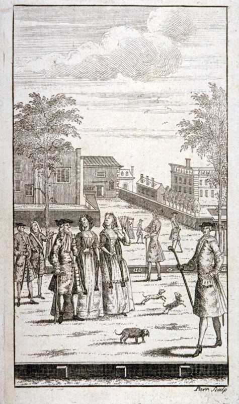 St James's Park, Westminster, London, c1735. Artist: Nathaniel Parr