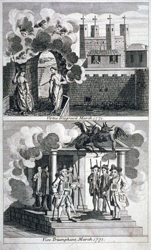 Satire, 1771. Artist: Anon