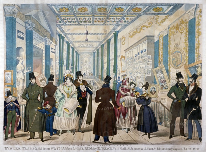 'Winter Fashions from November 1833 to April 1834', 1833. Artist: Anon