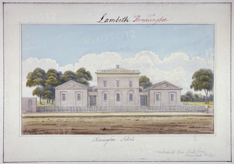 Kennington Schools, Camberwell New Road, Lambeth, London, 1826. Artist: G Yates